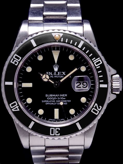 1982 mens rolex|1982 rolex submariner for sale.